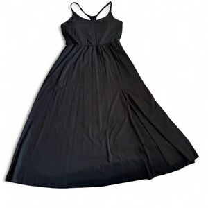 HALARA Black Midi Dress